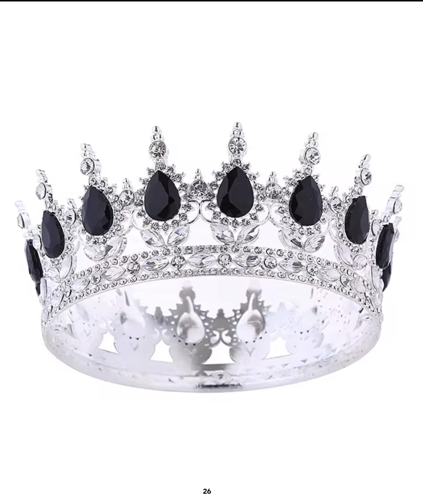 silver black
