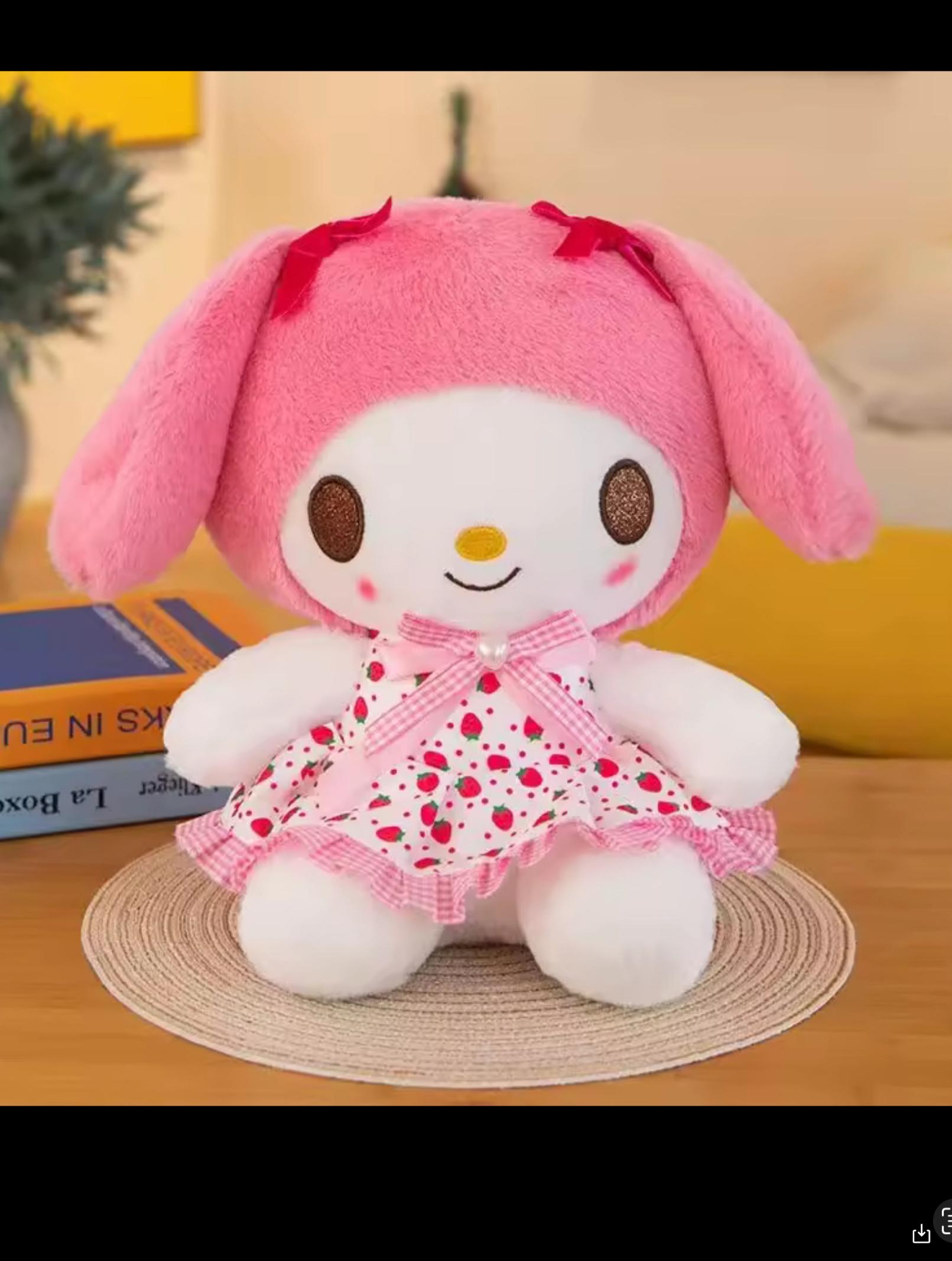 Cartoon Melody in Strawberry Dress