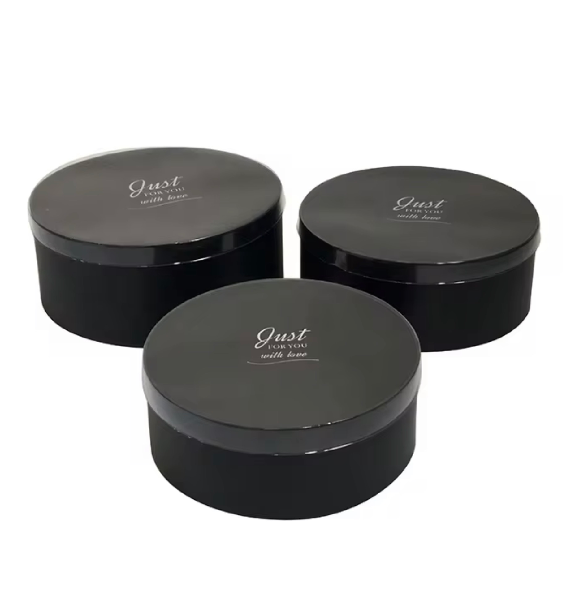 Round Clear Top Box Set