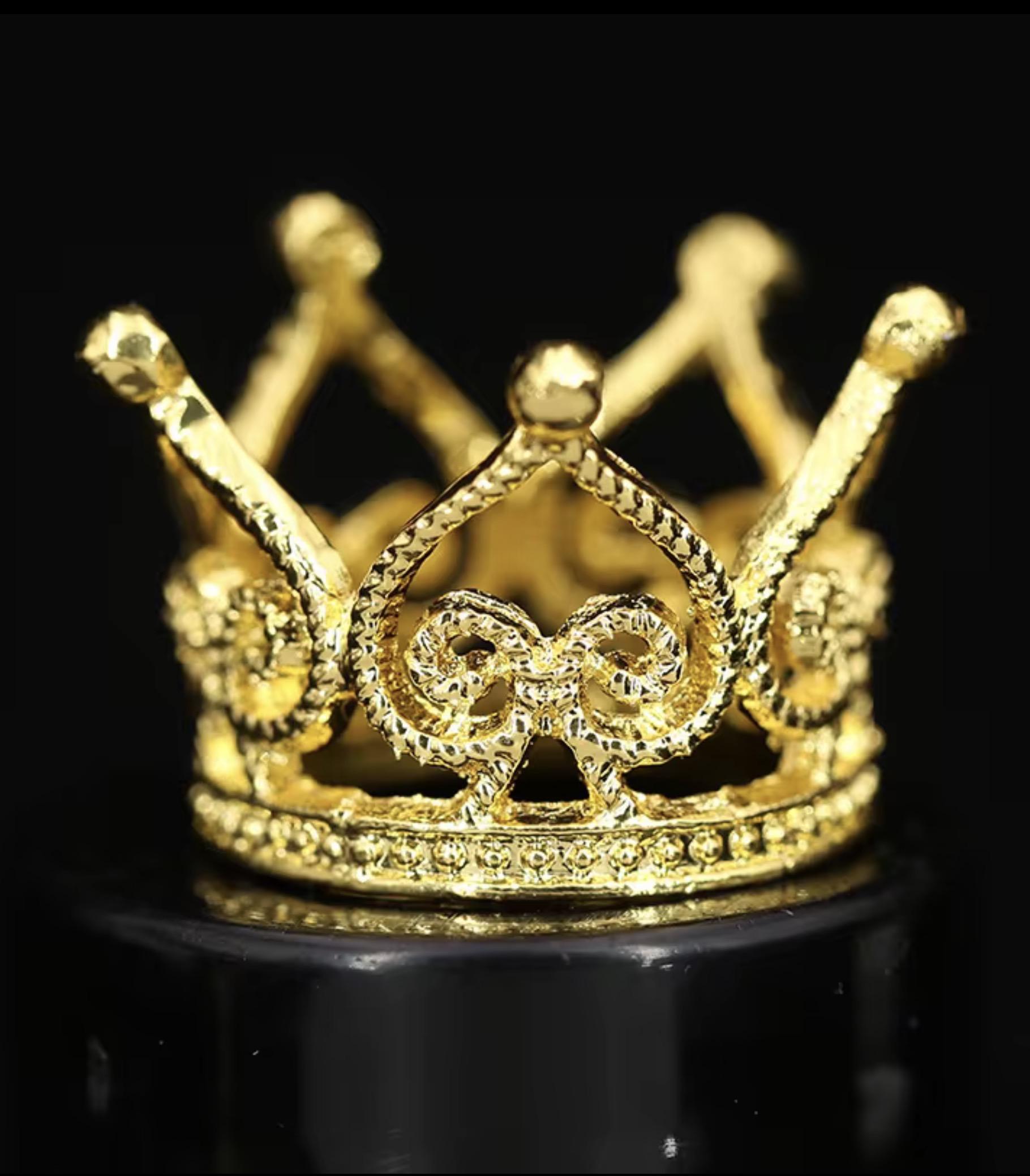 Tiny Crown 5pk in Gold