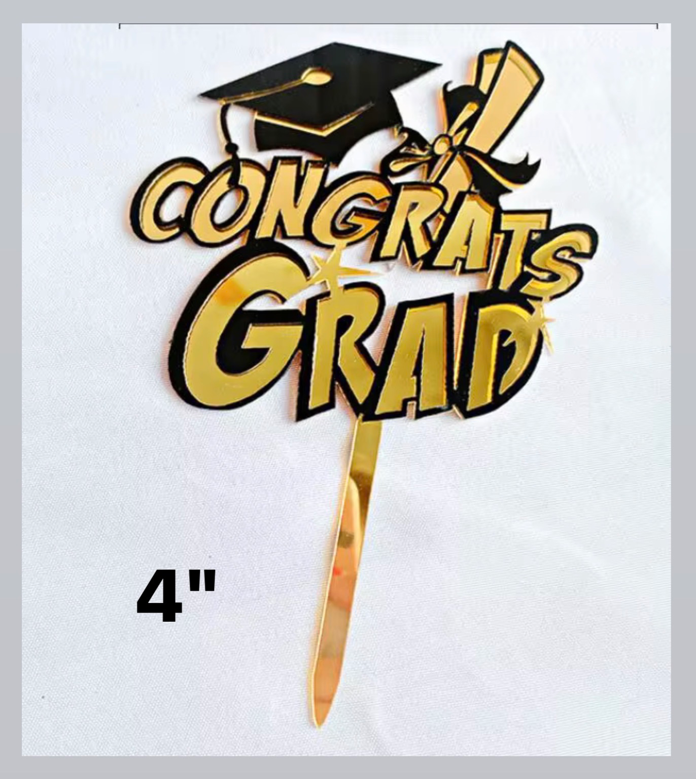 Graduation Acrylic Topper