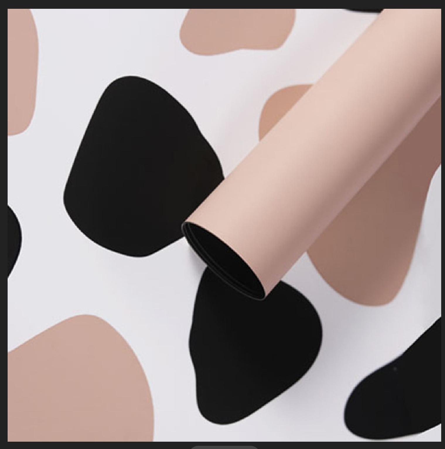 Cow Brown Pattern Paper