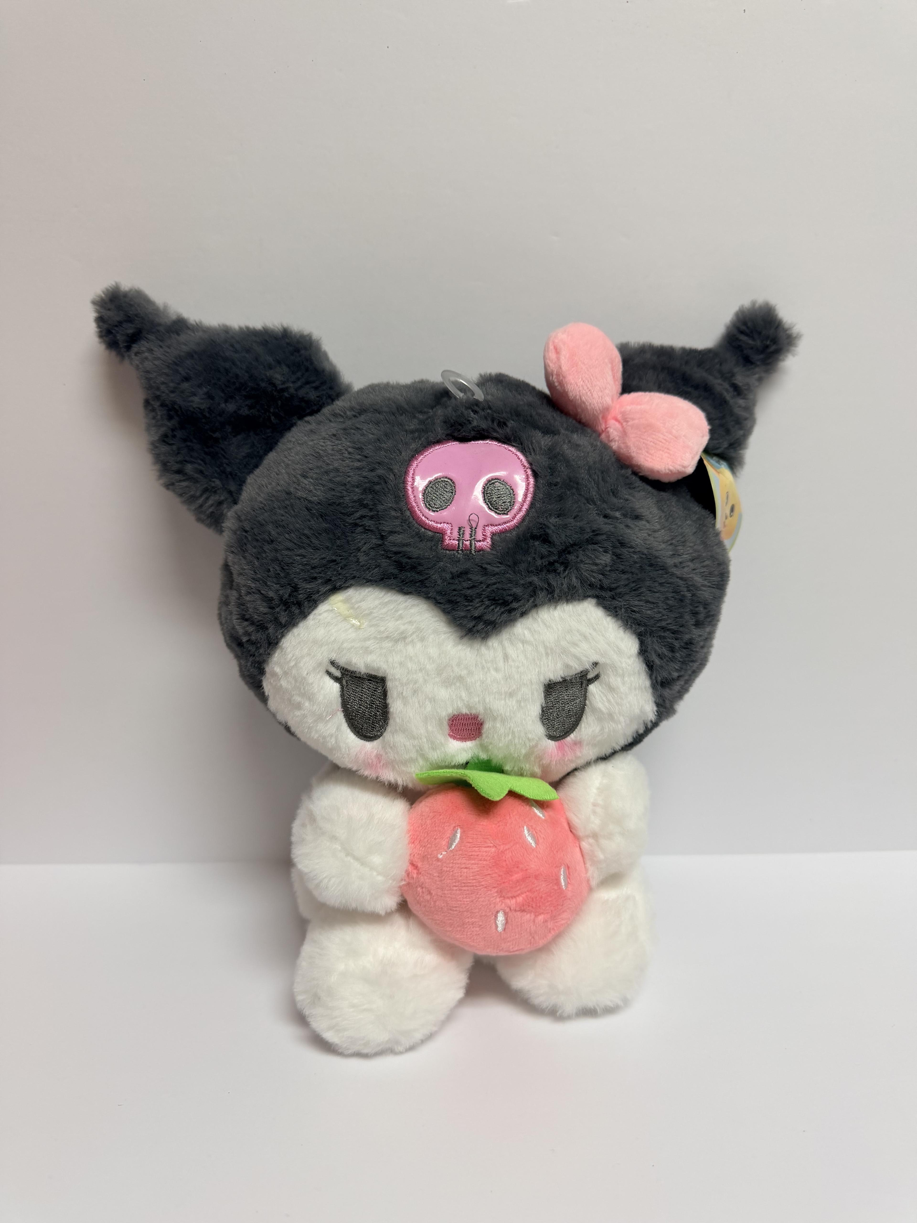 Cartoon Kuromi with Strawberry Plushie