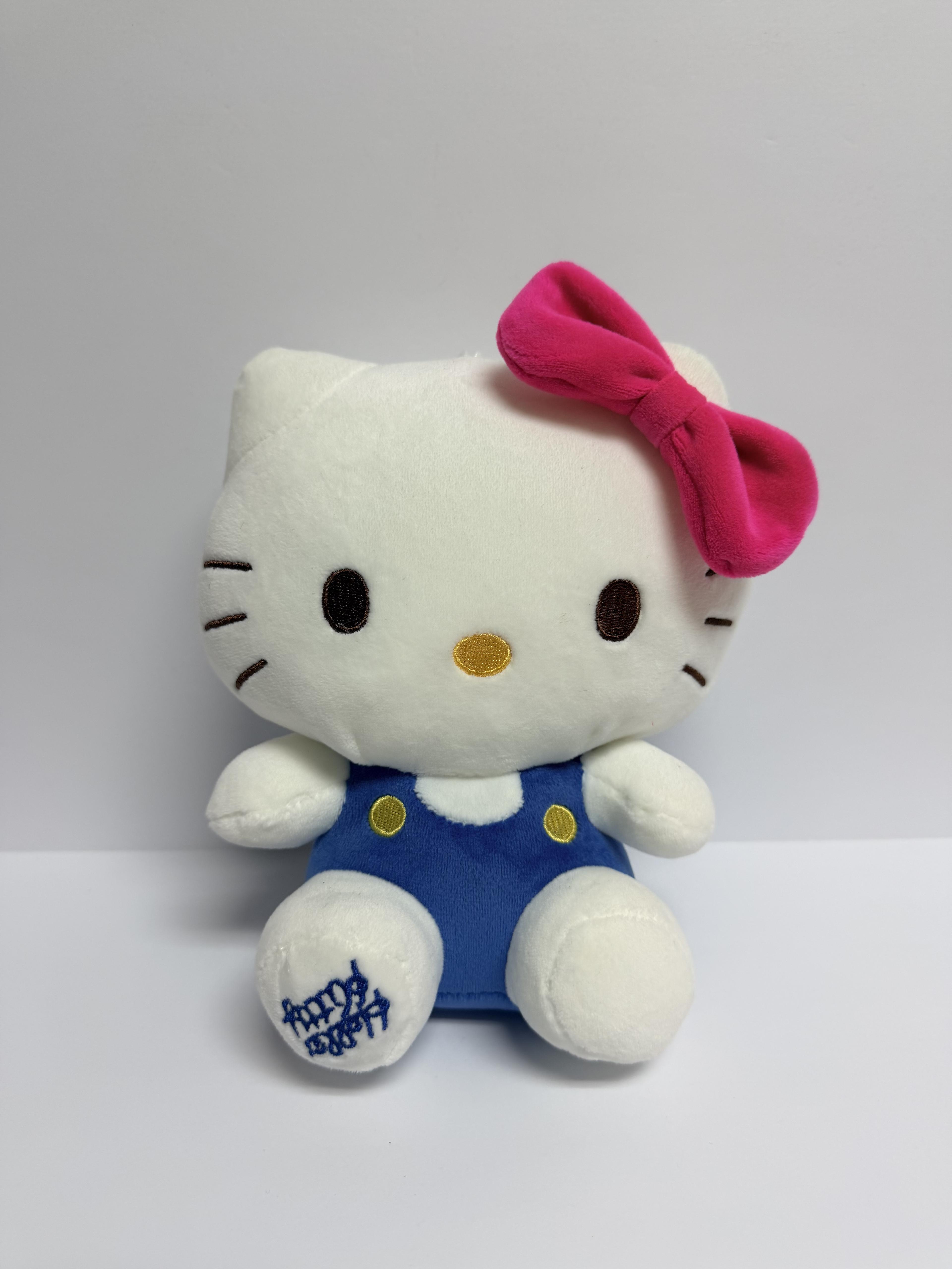 Cartoon Kitty Blue Plushie