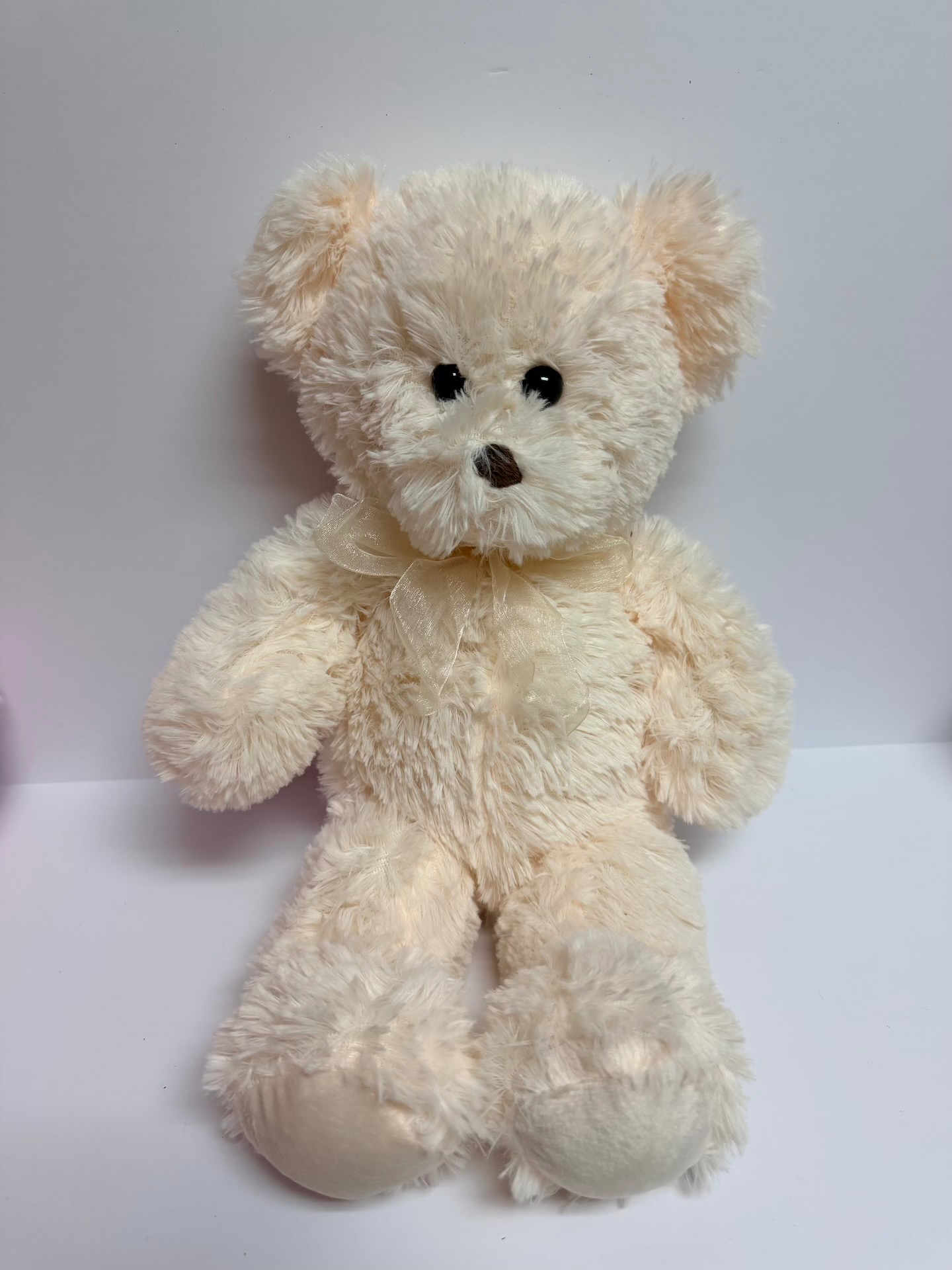Snuggle Bear 18 inch Plushie — Ivory