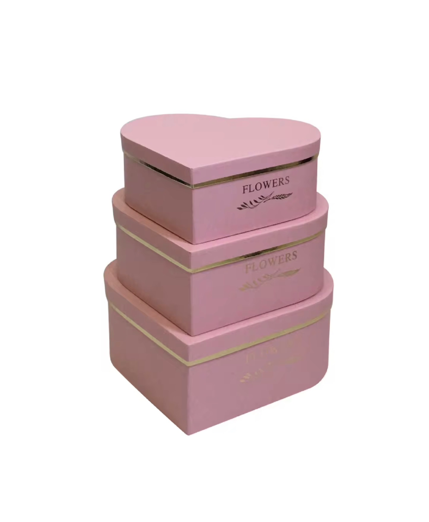 Heart Shaped Gift Box Set — Pink