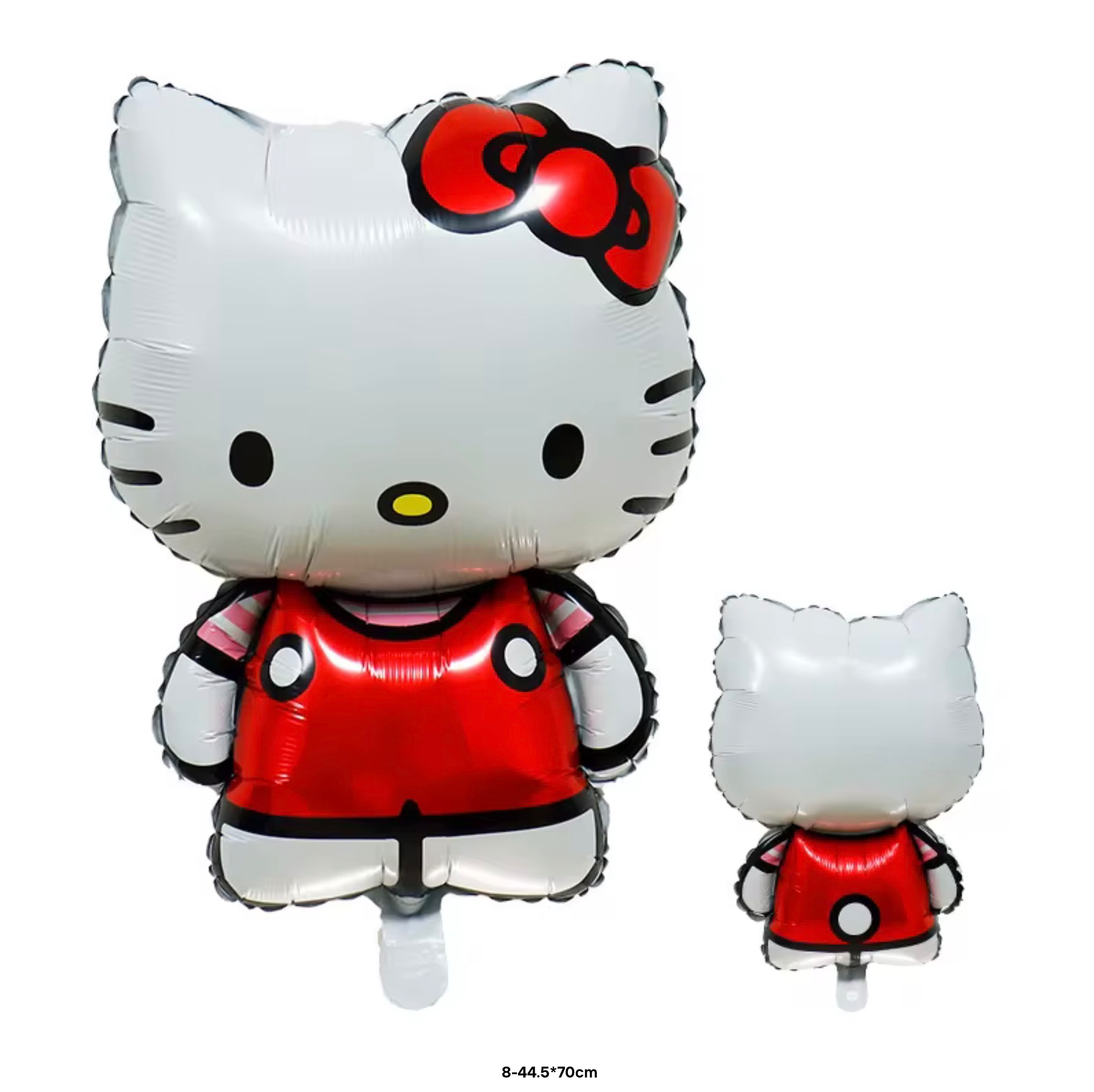 Large White Kitty Mylar